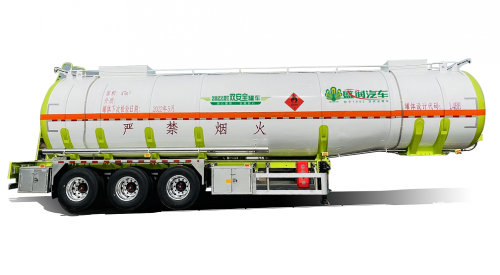 2022款不銹鋼全承載式雙安全液罐車(chē)
